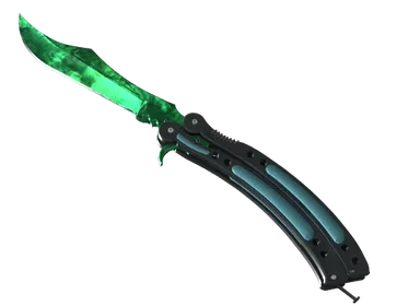★ Butterfly Knife | Gamma Doppler Emerald (Minimal Wear)